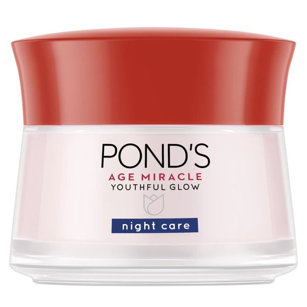 Ponds Age Miracle Night Cream, Anti Wrinkle Cream & Night moisturizer, Perfect Night Cream for Face, 50 ML