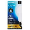 Iris Ohyama LDA7N-G-6T8 LED Bulb, E26, Wide Light Distribution, 60W, Daylight White