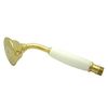Kingston Brass K105A2 Victorian Hand Shower, 8-3/8 inch Length, Polished Brass
