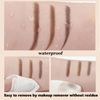 Hairline Powder Hair Root Touch Up, Instantly Conceals Hair Loss And Fills In Receding Hairlines Forehead Side Hair Filler Sweatproof Hairline Finishing Stick For Women Men (Black & Dark Brown)