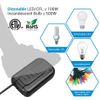 DEWENWILS Foot Slide Plug-In Dimmer Switch Dimmable LED Bulb Compatible, 6.6 ft