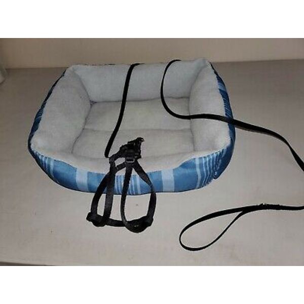 Puppy/Cat Bed, Collar, Harness & Leash, Pet carry backpack.