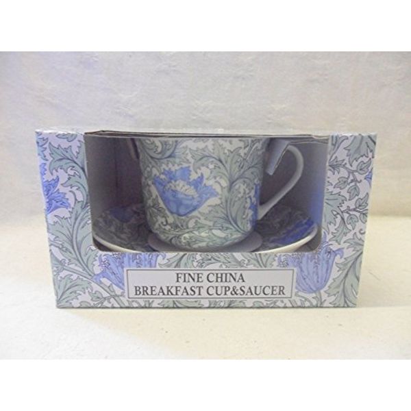 Gift Boxed William Morris Anemone Jumbo Cup and Saucer