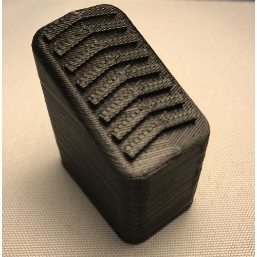 Suitable for Zarges Foot 40 x 20 mm Outer Foot Ladder Shoe Ladder Foot Black