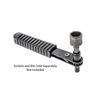 1/4" Square Hex Reversible Ratchet Wrench Hex Drill Bit Screwdriver Socket Tool