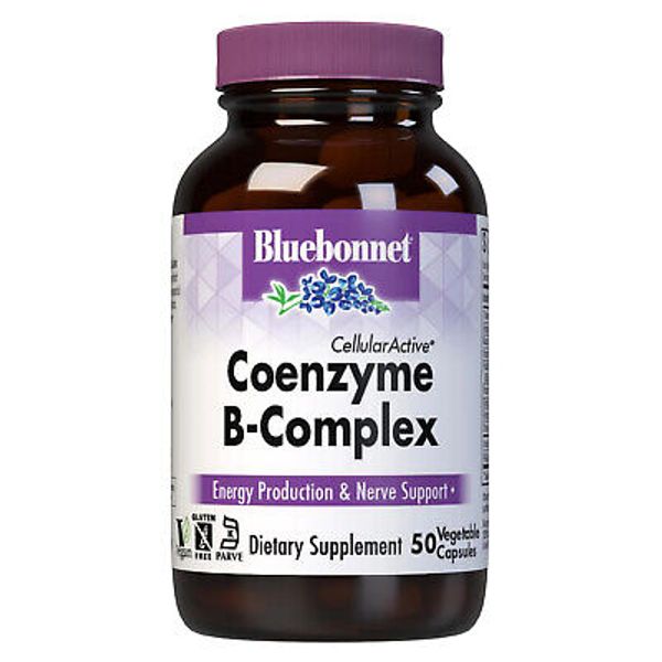 Bluebonnet Cellular Active Coenzyme B-Complex 50 Veg Capsules