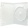 1 x AMARAY WHITE DVD Case 14mm for Single Disc