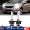 For Nissan Quest 2011-2016 D2S HID Headlight Bulbs Conversion Kit 6000K White