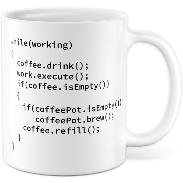 Pagma Druck Computer Scientist Mug, Code Mug, IT Computer Scientist Gifts, Funny, Programmer Mug, Debugging Saying Programming Computer Science Gift Idea, Developer Coffee Mug