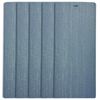 DALIX Arctic Blue Vertical Blind Texture Slats Window Size 70.5 Qty 5 Pack