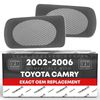 Speaker Grille, Left & Right for Toyota Camry - Gray