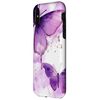 iPhone X/XS Moonlight Lavender Purple Pattern Cute Butterflies Case