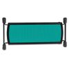 GEWA Metal Footrest (guitar rest), adjustable, compact and robust in green