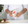 Delcasa DC1618 Manual Food Chopper, Plastic, White