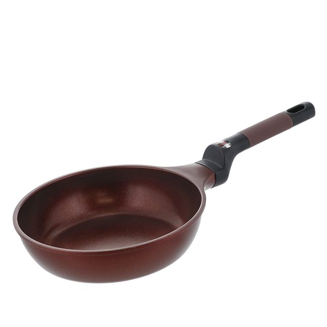 Bestco IH Frying Pan, 7.9 inches (20 cm), Brown Diamond Coat, ND-761 Volante