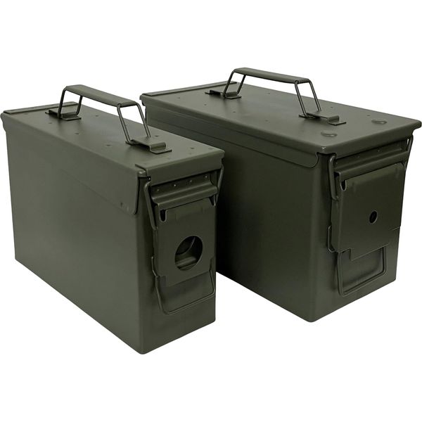 MidwayUSA Mil-Spec Ammo Can 2-Can Combo Pack 50 and 30 Caliber