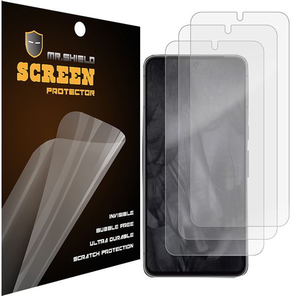 Mr.Shield Screen Protector For Google Pixel 8 [Upgrade Maximum Cover Screen Version] Anti Glare [Matte] [3-Pack] Screen Protector (PET Material)