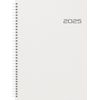 BRUNNEN Buchkalender Mod. 781 2025 | A4, Kunststoff, transparent
