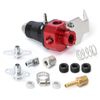 Inline Fuel Pressure Regulator Adjustable FPR 3-65 PSI 3/8'' Return Port EFI Kit