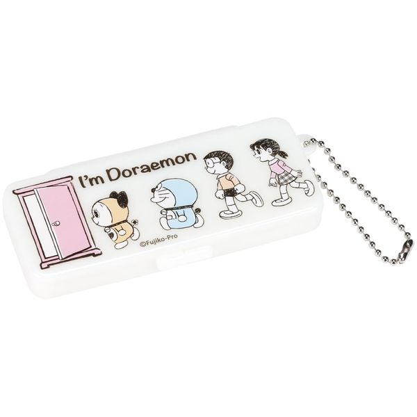 Skater ZBMLC1-A Bandage Case, Medicine Case, Cotton Swab, Accessories, Trinket Holder, Travel, Chain Included, I'm Doraemon Sanrio