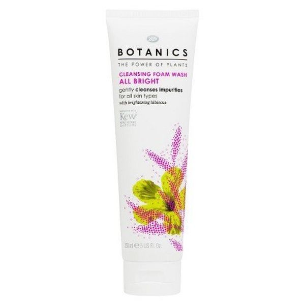 Boots Botanics All Bright Cleansing Foam Wash - 5.0 oz