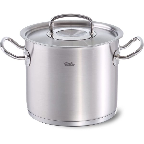 Fissler Original-Profi Collection 2019 Stainless Steel High Stock Pot, 5.5 Quart