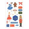 Spellbinders Nutcracker Ballet Chipboard Stickers from The Nutcracker Sweet Collection