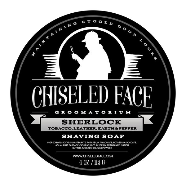 Sherlock - Handmade Luxury Shaving Soap from Chiseled Face Groomatorium