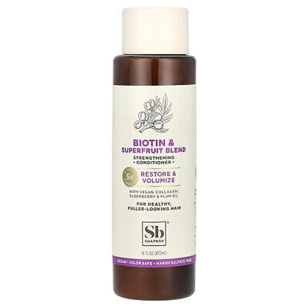 Strengthening Conditioner, Biotin & Superfruit Blend, 16 fl oz (473 ml)