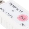 USB Thermometer USB Computer Temperature Sensor Data Logger Temperature Alarm Waterproof TX Temperature Probe for PC Laptop Computer Room