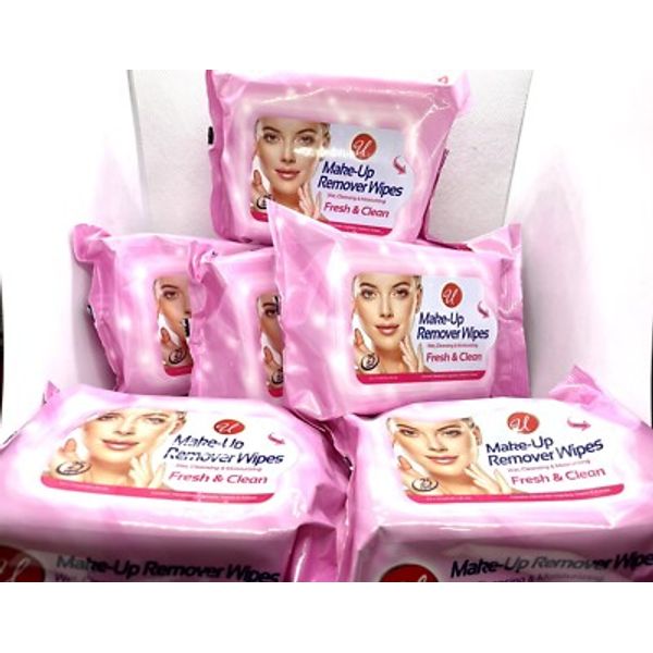 Make-up Remover wipes  Fresh & Clean ( 6 Pack )