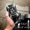 AZLIV Wrist Wrap, Wrist Support, Azlib, Muscle Training, Weight Training (Gray)