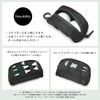NEXARY Golf Ball Case Ball Pouch Golf (Black)