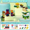 Building Bricks Compatible with Lego Classic - 500 Pieces Basic Bulk Building Blocks in Random Color - Mixed Shape