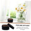 WRITWAA Diffuser Aromatherapy Scented Oils Home Ornament Wooden Brown