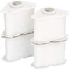 Suisaku Space Power Fit Plus Replacement Filter Material, Set of 2