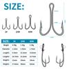 Double Fishing Hooks Live Shrimp (4/0)