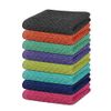ZUPERIA Zigzag Wash Cloth -8 Pack -12" x 12"- Highly Absorbent Soft Washcloths for Face, Gym Towels, Hotel Spa Quality, Reusable Multipurpose Towels (Assorted)