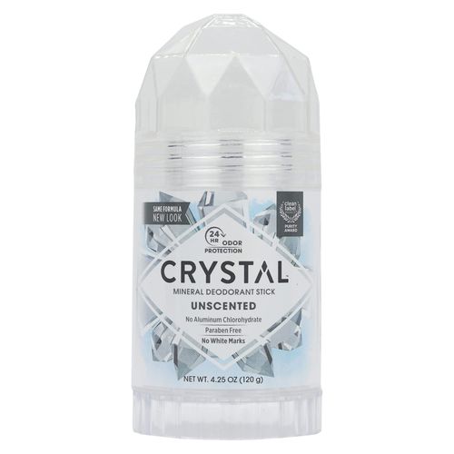 CRYSTAL BODY DEODORANT Stick - Unscented (4.25 Ounce)