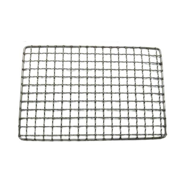 [TFS] Stainless Steel Wire Mesh, 9.1 x 5.9 inches (230 x 150 mm), Square Mesh, 1 Piece, Compact, Small Size, Can Be Used for BBQ & 7 Wheels