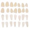 EXCEART Teeth Veneer 100 Pieces Artificial Resin Tooth Fillings Temporary Veneer Tooth Replacements Tooth Repair Supply