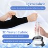 Chrontier Single Lower Arm Tattoo Cover UP Sleeve Wrap Non Slip Concealer Wrist Compression Support Band Brace Carpal Tunnel Muscle Joint Pain (Black,8.3"-9.4")