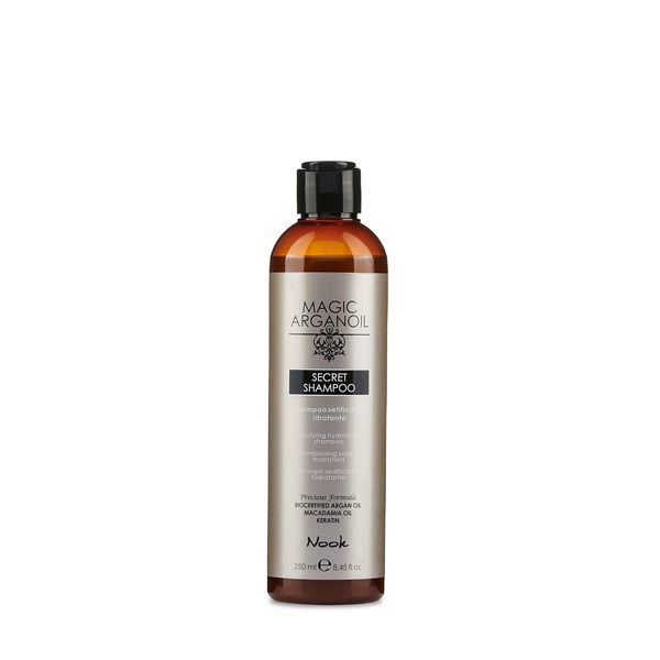 NOOK SILKIFYING HYDRATING SHAMPOO ARGAN OIL NICHEL CROMO COBALTO TESTED 250ML
