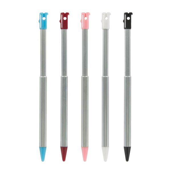 Assecure Metal Extendable Stylus For 2012 Nintendo 3DS - 5 Pack Multi-Colour | ZedLabz