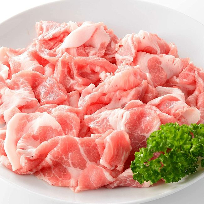 Japanese Pork Chopping Pork (Convenient Portion Pack) 2.2 lbs (1 kg) (8.8 oz (250 g) x 4 Packs