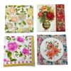 Paper Napkins, 4 Types, 5 Each, Paper Napkins, Decoupage