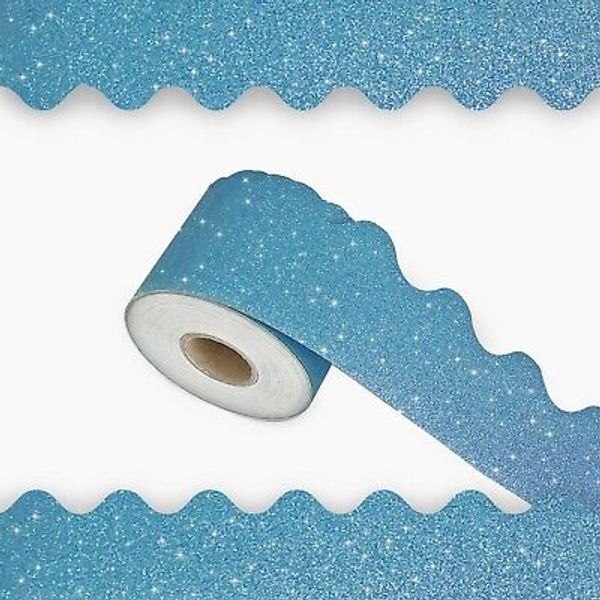 65Feet Bulletin Board Borders, Shine Scalloped Borders Bulletin Board Border ...