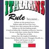 CafePress Italians Rules BBQ Kitchen Apron with Pockets