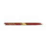 Hotsticks Macrolus Wood Tip 5A Drumsticks - Red Sparkle