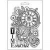 Stamperia Time Machine A5 Flexible Mould, Multicoloured, 15cmX21cm